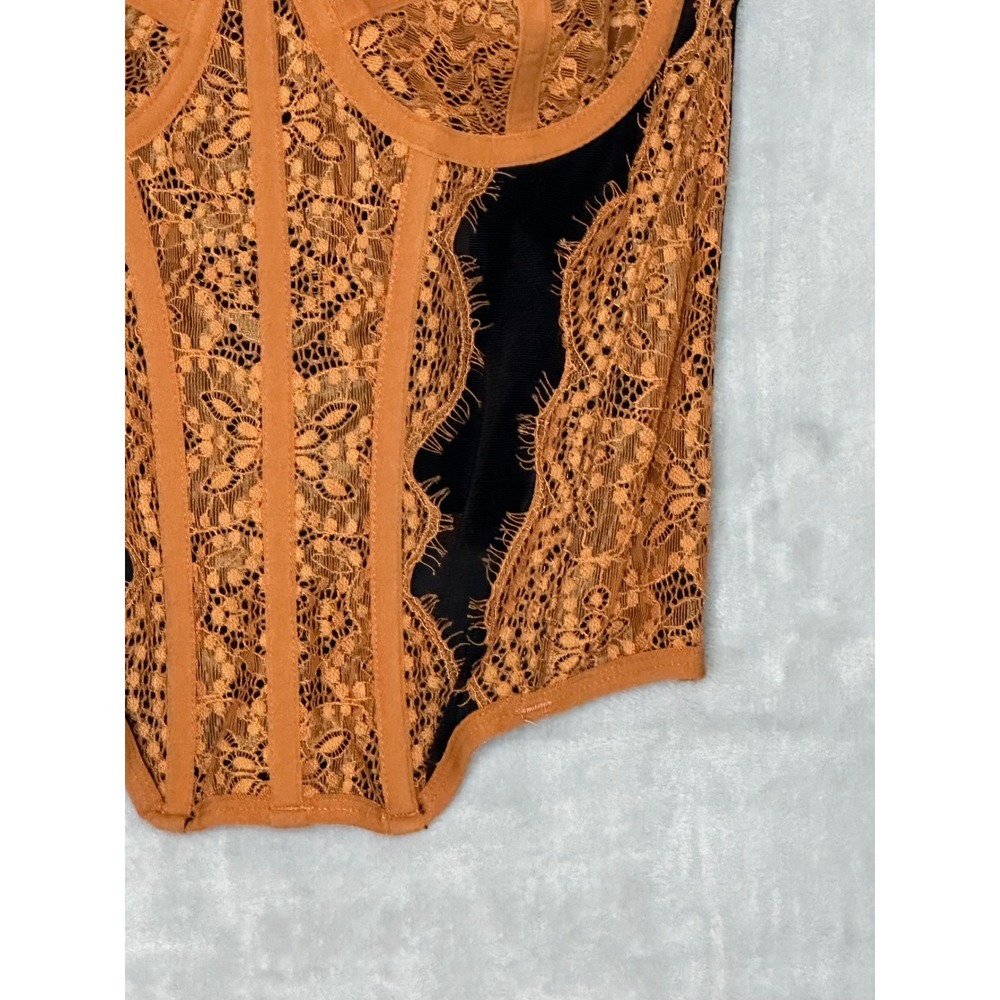 Out From Under Modern Love Lace Corset Small Coquette Goth Fairy Ren Faire - Picture 4 of 13
